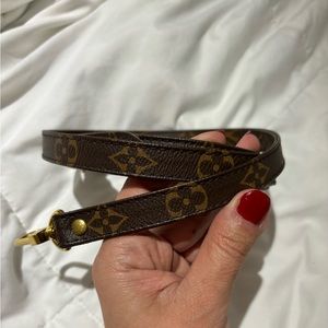 Louis Vuitton Monogram 16mm Adjustable Shoulder Strap